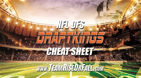 DraftKings CFB DFS Cheat Sheet: Best Week 1 Friday Picks .